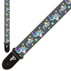 Perri 7211 Kids 2in Poly Strap - Rainbow Unicorns