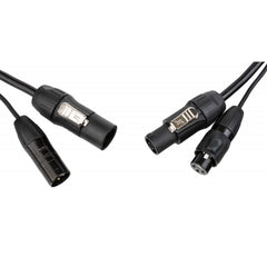 Hilec PCT1-COMBI-XLR3-10M IP65 Outdoor 10M Cable XLR 3pin and True1