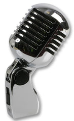 Pulse Retro 50er Chrom-Mikrofon im Elvis-Stil