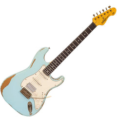 Vintage V6 Hss Icon - Aged Gloss Relic - Laguna Blue