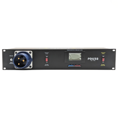 Penn Elcom 2U 32A Two Channel Rack Mount PDU with 32A Input & 2x Powercon 16A Output Power Distro