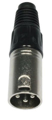 Accu-Case XLR 3P 3 Pin Plug Male Microphone