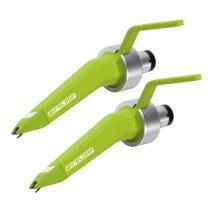 2x Reloop Concorde Green Needle Optimized for DVS Timecoded Vinyl