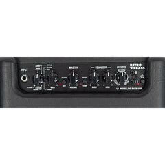 Vintage Retro 20W Bass Combo with DSP ~ Black