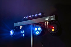 QTX Multi-Bar: LED Multi-Effects Bar with Tripod