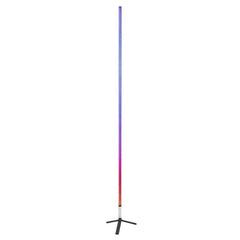 Ibiza Light Magic Color Stick 1.8M Black LED Tube Stick Remote or App Control