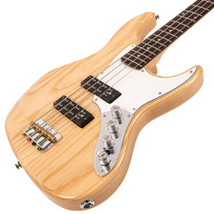 Fret King Perception Custom 4 String Bass - Natural Ash
