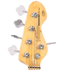 Vintage Vj75 5 String Bass - Maple Fb - Gloss Black