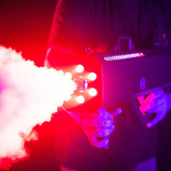 Mac Mah Fog Blaster 1500 RGB Handheld Portable 1500W Smoke Machine inc 5L Fluid