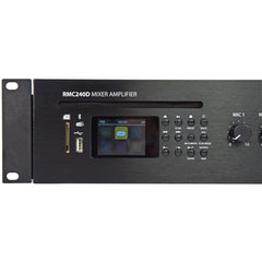 Adastra RMC120D 120W 100V Mixer Amplifier with CD, DAB+, Bluetooth & MP3 Player