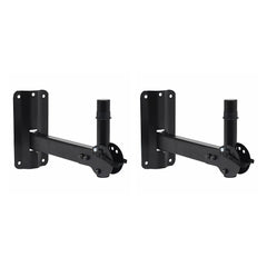 2x W Audio Speaker Wall Brackets (35mm)