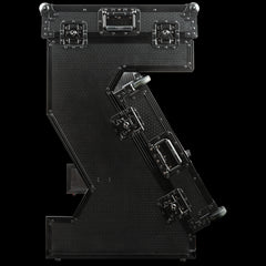 Showgear Portable Z-Style Table DJ Booth Counter Workstation Hybrid Flightcase *B-STOCK*