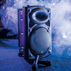 QTX QR15PA Portable PA System with Wireless Mics & USB Player *BSTOCK*