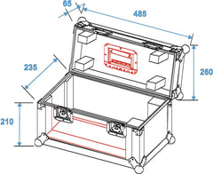Roadinger Flightcase Tsl-100/200