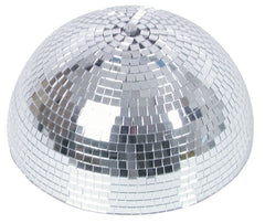 Eurolite Half Mirror Ball Motorised 30cm 300mm Disco Glitter Ball Party Mirrorball