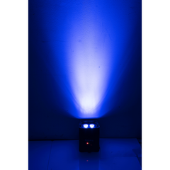 Ibiza Light BOX-HEX 4 LED Battery Uplighter RGBWAUV DMX *B-STOCK*