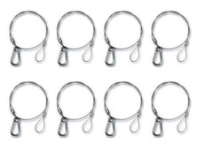 8x Heavy Duty Safety Wire (20kg 750mm)