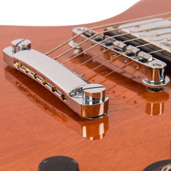Vintage Vs6 Guitar- Natural Mahogany