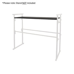 Athletic 4ft Black Shelf for DJ Deck Stand Stand *Economy Version*