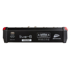 JB Systems PA Mixer LIVE-6 PA Mixer *B- Stock