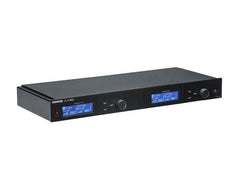 Shure SLXD4QDAN+ QUAD Wireless Rack Receiver Dante 1U K55 606-694 MHz