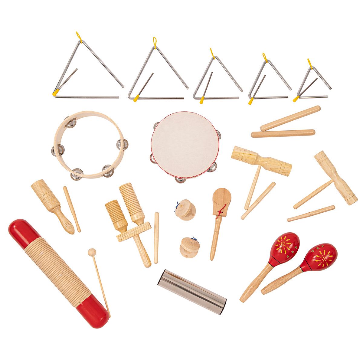 Posh Instruments Pp Musical Instrument Classroom Pack Percussion Set – Simply Sound and ...