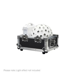 2x Equinox Asteroid White – 5 x 40W RGBW LED Multi-Beam Mirrorball Effect Light Bundle