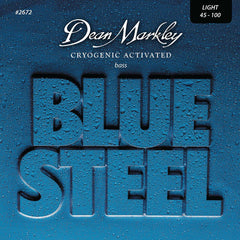Dean Markley Blue Steel Bass Guitar Strings  Light 4str 45-100