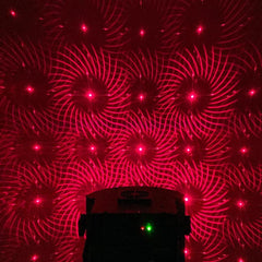 2x Kam Derby 8 LED Laser Light Inc. Free DMX Lead