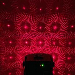 2x Lumière Laser Kam Derby 8 LED Inc. Câble DMX Gratuit