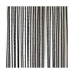 Wentex String Curtain 4(h)x3(w)m Black, incl hook and loop fastner