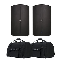 Avante A12 Active 12" Speaker System 2400W Pair Sound System PA DJ
