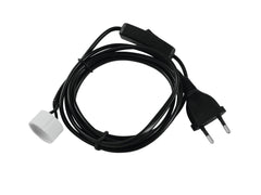 Eurolite Gu-10-Buchse, Stromkabel, Stecker, Schalter