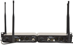 Chord SU20 – ensemble de microphones à main double UHF, bleu + jaune