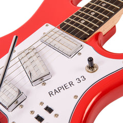 Rapier 33 Electric Guitar - Fiesta Red
