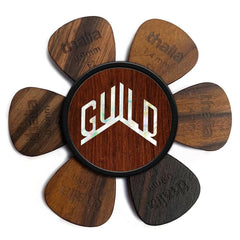 Thalia Guild Pick Puck - Rosewood With Guild Pearl Logo