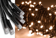 LYYT Statische Hochleistungs-Lichterkette mit 90 LEDs – Warmweiß