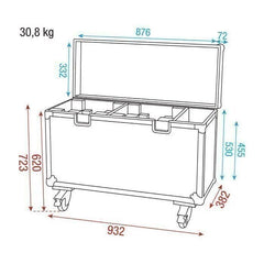 DAP Audio Moving Head Flightcase