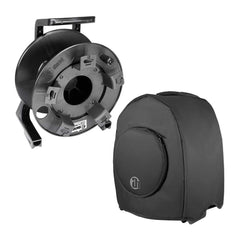 Adam Hall Cable Drum Reel for Microphone Speaker Cable Lead inc Protective Case