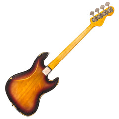 Vintage Icon Fretless Bass- Sunburst- L/h