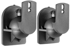 AV:Link Universelle verstellbare Lautsprecher-Wandhalterungen für HiFi-Regallautsprecher