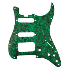 D'andrea Strat Hss Pickguard - Green Pearl