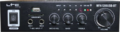 LTC MFA-1200 Black Stereo Amplifier USB Bluetooth HiFi Sound System 2 x 50W