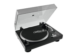 Omnitronic BD-1320 Turntable Belt Drive Vinyl Record Player DJ