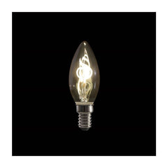Showgear LED Filament Candle Bulb B10 Spiral