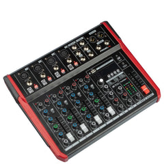 Proel PLAYMIX8 8 IN Bluetooth USB FX DSP Compact Mixer inc Carry Bag