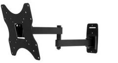 Pulse Tilt and Swivel Double Arm TV Wall Mount - Up To 39" Screen