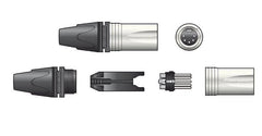 Neutrik XLR 5 Pin Silver Connector Male