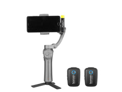 Sarmonic BLINK500 B6 (2x TX + RX) Système de microphone sans fil 2,4 G pour USB-C