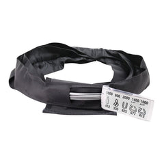 ELLER Acier doux noir 1 tonne WLL, longueur utile 2 m